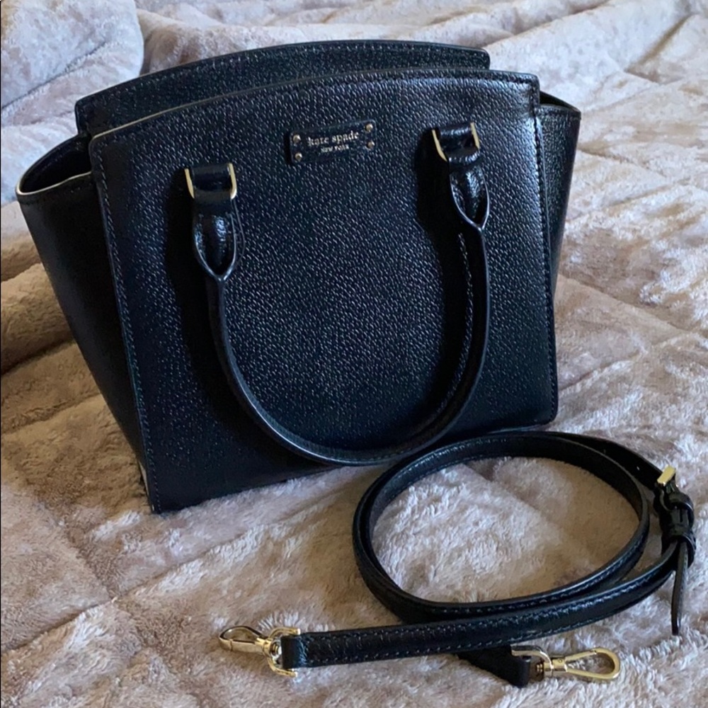 Kate Spade black Jeanne small satchel